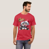 Kerstmis Prettig Kerstfeest Om Pinguïns Geschenk v T-shirt (Voorkant volledig)