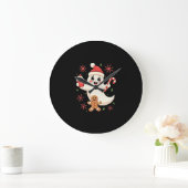 Kerstmis Prettig Kerstmis Voor Kerstmis Geschenk K Grote Klok (Huis)