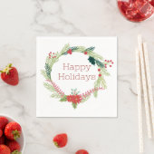 Kerstmis Prettige feestdagen Servetten (Insitu)