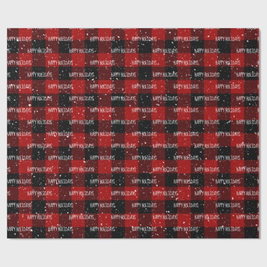 Kerstmis PRETTIGE FEESTDAGEN tekst op papier (Vlak)