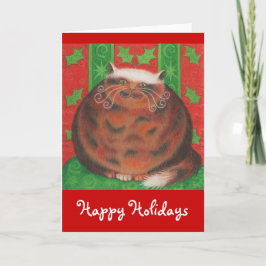 Kerstmis Prettige feestdagen wenskaart