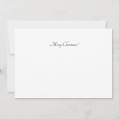 Kerstmis Puffin aanpasbaar Kaart (Achterkant)