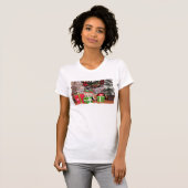 Kerstmis - Pug - Lily Lou T-shirt (Voorkant volledig)