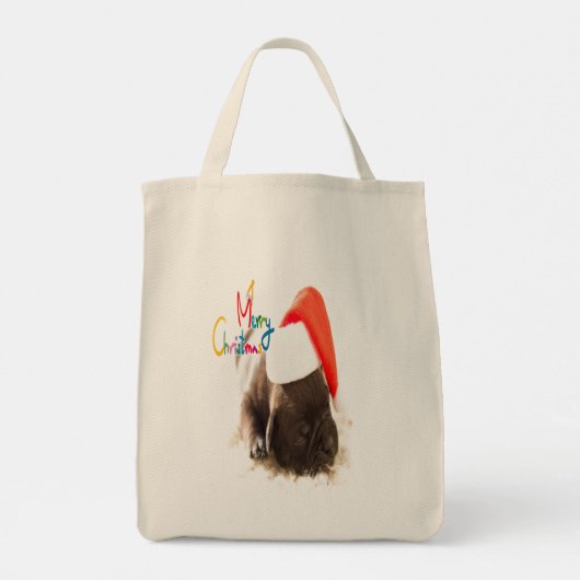 Kerstmis pug tas (Achterkant)