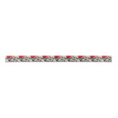 Kerstmis puppies Satin Ribbon Satijnen Lint (Voorkant)