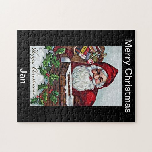 Kerstmis Puzzel Ontwerp (Horizontaal)