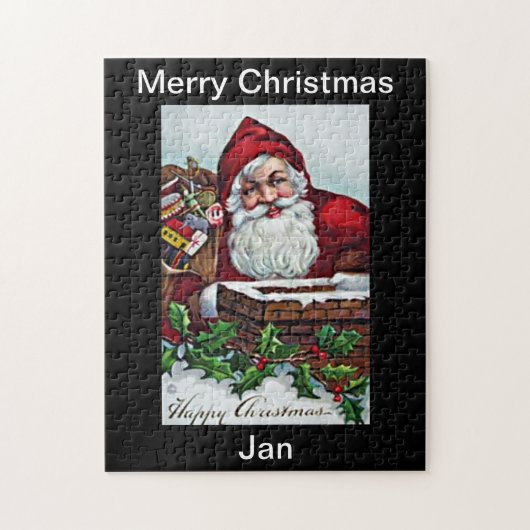 Kerstmis Puzzel Ontwerp (Verticaal)
