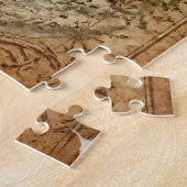 Kerstmis Puzzel Oud (Zijkant)