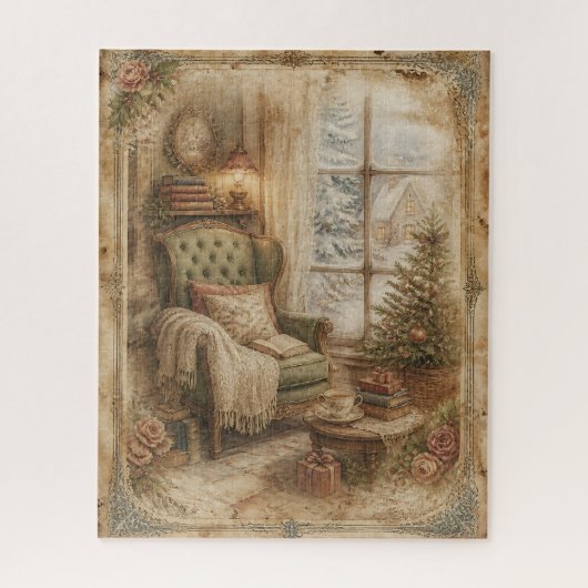 Kerstmis Puzzel Oud (Verticaal)