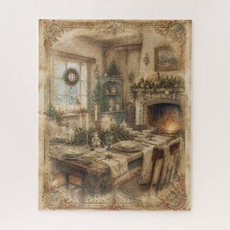 Kerstmis Puzzel Oud