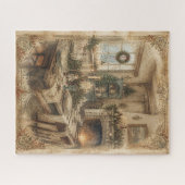 Kerstmis Puzzel Oud (Horizontaal)