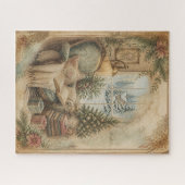 Kerstmis Puzzel Ouderwets (Horizontaal)