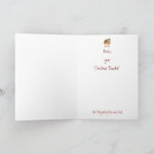 Kerstmis Quacker, de Grappige Humor van de Eend Feestdagen Kaart (Binnen)