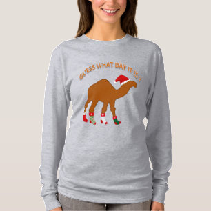 Kerstmis raad, op welke dag het grappige kerstmis  t-shirt