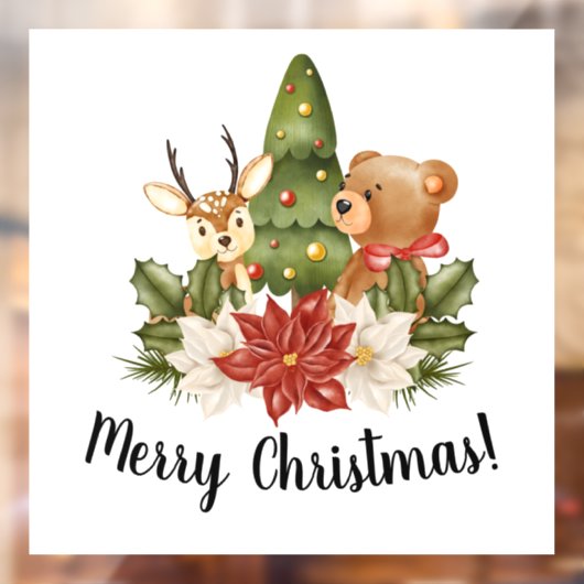 Kerstmis Raamsticker (Vel 2)