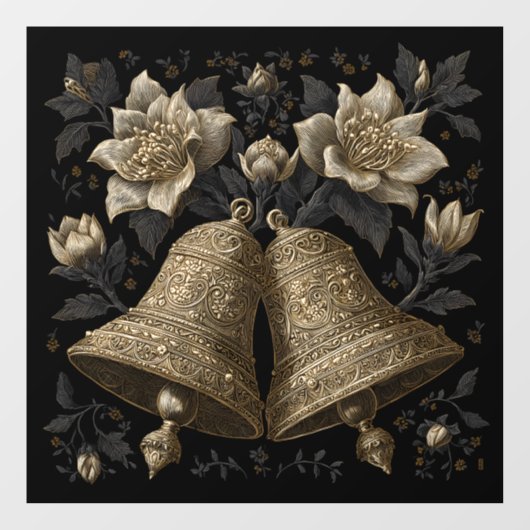 Kerstmis Raamsticker (Vel)