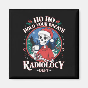 Kerstmis Radiologie Tech Skelet Xray Tech Ct Mri Magneet