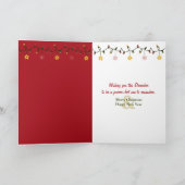 Kerstmis Ragdoll kat met een kerstman hoed Kaart (Binnen)