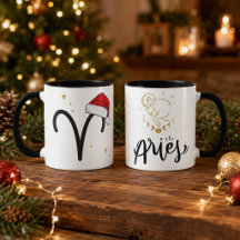 Kerstmis Ram Dierenriem Kerstman Hoed
