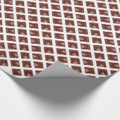 Kerstmis - Redhead Design 1 - Fantasy Cadeaupapier (Hoek)