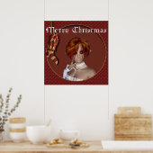 Kerstmis - Redhead Design 1 - Fantasy Print (Keuken)