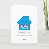 Kerstmis regelt Kaarten (Achterkant)