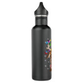 Kerstmis Reindekerlampfamilie Waterfles (Links)