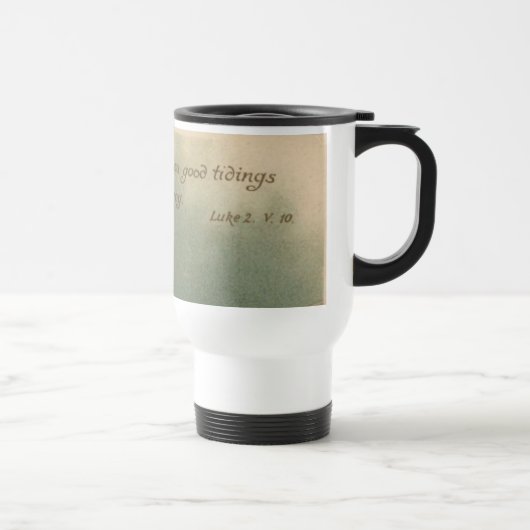Kerstmis Reizen Mug Reisbeker (Rechts)