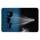 Kerstmis, Religieus, Geboorte, Sterren, Magnet Magneet (Horizontaal)