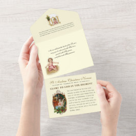 Kerstmis:  religieus Novena Prayer All In One Uitnodiging