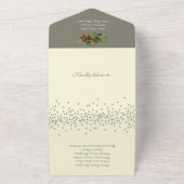 Kerstmis:  religieus Novena Prayer All In One Uitnodiging (Buitenkant)