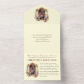 Kerstmis:  religieus Novena Prayer All In One Uitnodiging (Binnen)