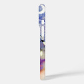 Kerstmis rendier iPhone Case (Achterkant / Links)