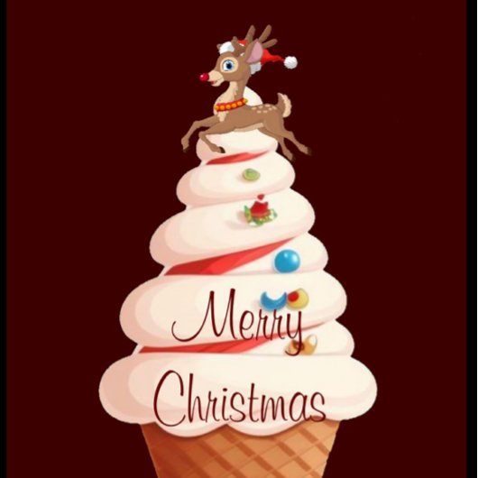 Kerstmis Rendier iPhone / iPad hoesje