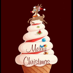 Kerstmis Rendier iPhone / iPad hoesje