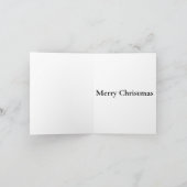 Kerstmis Rendier Kerstkaart Feestdagen Kaart (Binnen)