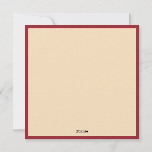 Kerstmis rendier met vakantie krans feestdagenkaart (Achterkant)