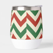 Kerstmis rendier met vrolijke chevron (Links)