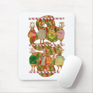 KERSTMIS RENDIER Mousepad Muismat