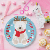Kerstmis rendier papieren bord (Feest)