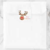 Kerstmis Rendier Stickers (Tas)