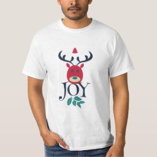 Kerstmis Rendier Vreugde T-Shirt