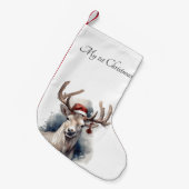 Kerstmis rendieren, aanpasbaar kleine kerstsok (Voorkant (Hangend))