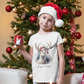 Kerstmis rendieren, aanpasbaar t-shirt