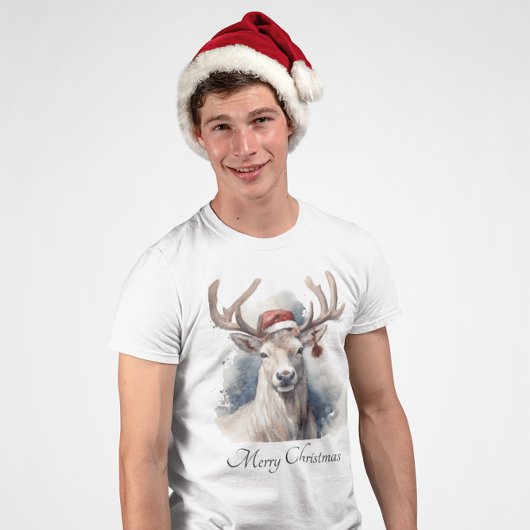 Kerstmis rendieren, aanpasbaar t-shirt