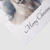 Kerstmis rendieren, aanpasbaar tissuepapier (Detail)