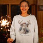 Kerstmis rendieren, aanpasbaar trui