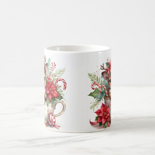 Kerstmis rendieren Mok 6 (Center)