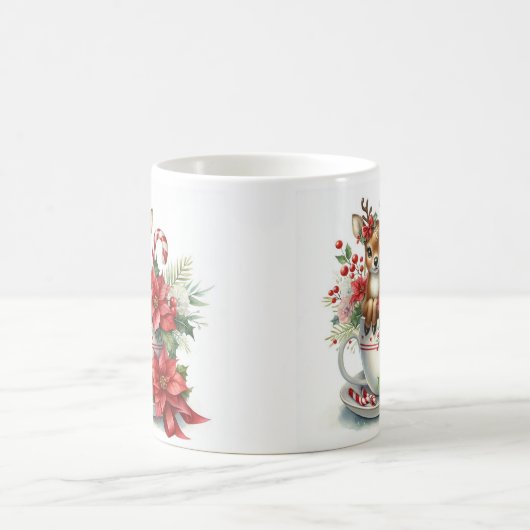 Kerstmis rendieren Mok 8 (Center)