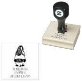 Kerstmis — Retouradres Rubberstempel (Gestempeld)